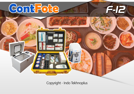 Mobile Portable Food Contamination Test Kit  (Alat deteksi cepat cemaran makanan siap saji)